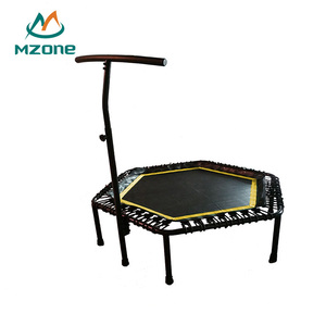 Mwzone — corde de exercices de rebondissement, pour adultes, Fitness, saut, gym, Mini, intérieur, hexagone, avec poignée en T - Product Image 4