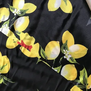 Hight quality 18mm dyed silk crepe de chine fabric