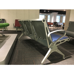 Chaise publique de salle d'attente d'<span class=keywords><strong>hôpital</strong></span> d'<span class=keywords><strong>occasion</strong></span> Chaise 3 places (YA-J34C) Chaise d'attente d'aéroport en métal Fer 3 ans Chaise ergonomique Sma Life 50cm - Product Image 3