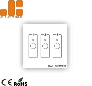 DL8603 Glass Bảng Điều Chỉnh 3CH <span class=keywords><strong>LED</strong></span> Chiếu Sáng DALI Cảm Ứng <span class=keywords><strong>Dimmer</strong></span> <span class=keywords><strong>LED</strong></span> <span class=keywords><strong>Dimmer</strong></span> Chuyển Đổi - Product Image 2