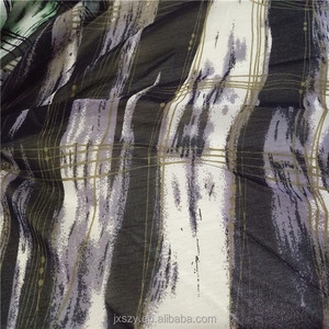 Harga terbaik 100% sutra murni Georgette kain grosir dicetak Saree sutra - Product Image 2
