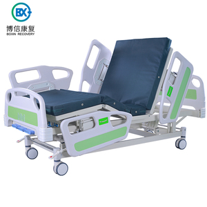 Cuidado de ancianos metal ajustable 3 funciones manual Médico del Hospital cama del <span class=keywords><strong>paciente</strong></span> - Product Image 4