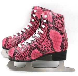 Nuevos Patines de <span class=keywords><strong>Hielo</strong></span> con Diseño de Piel de Serpiente para Cuero Hardy - Product Image 2