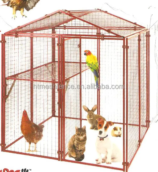 Simple Secure Pet Living Modular Cage System