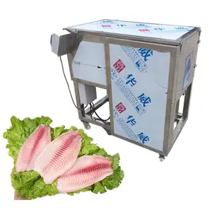 Catfish Bone Removeal Machine Fish Fillet Cutting Splitting Machine