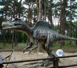 Good Quality Animatronic Metal Dinosaur Life-Size Real Fiberglass Dino Sculpture Made In China