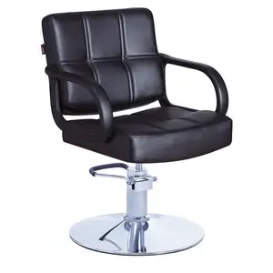 Tragbare Friseursalon Stühle Hersteller Friseur Möbel hydraulische Frauen Styling Stuhl schwarz Friseursalon Styling Stuhl