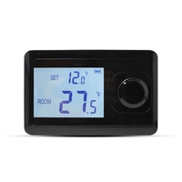Telin AC8038RF batería no programable Tuya Wifi Sensor de temperatura inteligente caldera de calefacción termostato inalámbrico