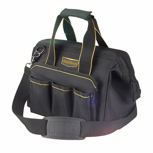 Customized Pe Bottom Multipocket Plumbers <strong>Tote</strong> Shoulder Men Electrician <strong>Tool</strong> <strong>Bag</strong> - Product Image 1