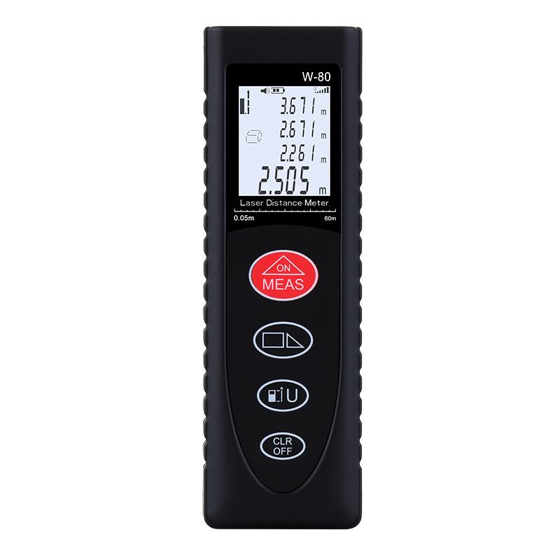 CHE-DM80 レーザー距離計 サンワサプライ 範囲0.05～80m 測定