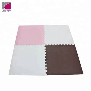 Tapis d'éveil éducatif pour enfants, en mousse EVA souple écologique de haute qualité, 60x60cm, motif croisé, lavable à l'eau, unisexe - Product Image 5