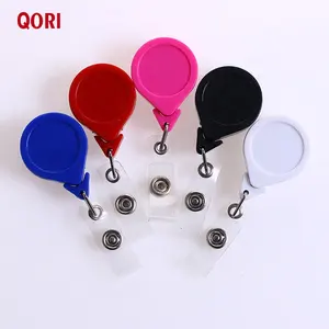 QORI Bán Buôn Tùy Chỉnh Retractable Unque YOYO Id Badge Reel Chủ