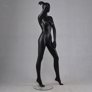 Noir grand <span class=keywords><strong>buste</strong></span> en fiber de verre abstraite sans visage tête décorative curvy sexy pose <span class=keywords><strong>mannequin</strong></span> <span class=keywords><strong>femme</strong></span> - Product Image 4