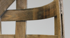 Set di 2 Grandi Cesti in Legno Stile Rustico Farmhouse per Decorazione Murale - Product Image 6