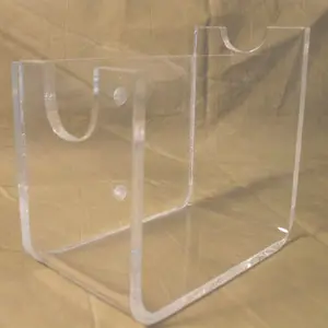 Suporte acrílico transparente para arma, suporte de exibição de arma de brinquedo, suporte de acrílico para arma de modelo