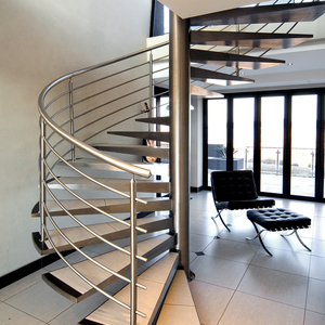 201 304 316 intérieur <span class=keywords><strong>extérieur</strong></span> intérieur <span class=keywords><strong>extérieur</strong></span> en acier inoxydable <span class=keywords><strong>escalier</strong></span> en colimaçon moderne - Product Image 3