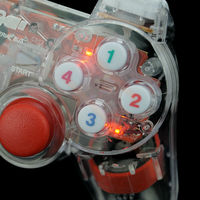 Control de Juego con Cable USB UGAME LED, Joystick de Doble Vibración, Controlador de Juego para PC Portátil para Win7/10/XP, Hardware USB