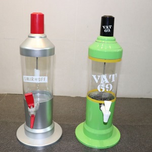 3 Liter Hot Sale Benutzer definiertes Logo Kunststoff Original Tabletop Beverage Drink Dispenser Beer Tower