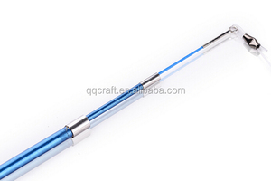 Qqpet gato <span class=keywords><strong>Cat</strong></span> Catcher bromista varita retráctil Fish Pole con divertido juguete de plumas - Product Image 3