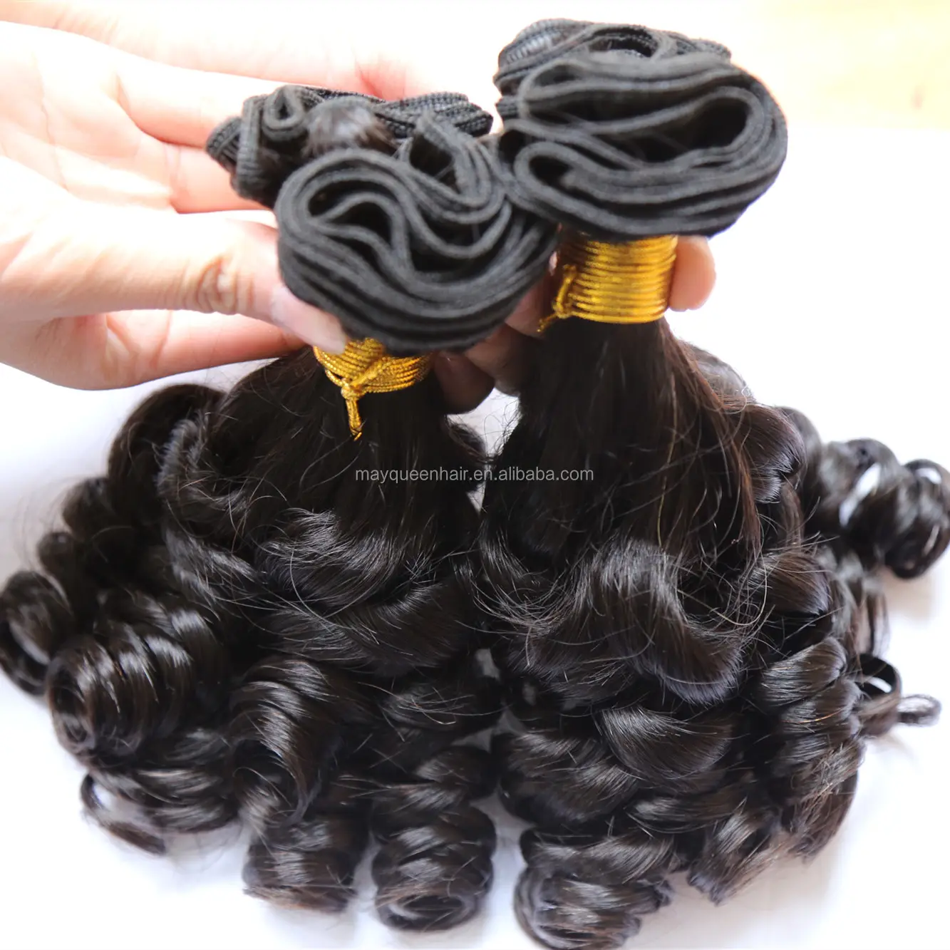 Бразильские Кудрявые Волнистые волосы Funmi, 100% натуральные волосы для наращивания