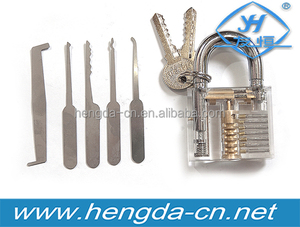 Claro Cutaway Práctica Candado Candado de Entrenamiento de Habilidades para el Cerrajero - Product Image 1