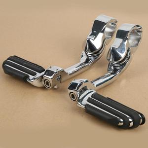 TCMT XF210319-<strong>E</strong> 32mm 1.25" Long Angled Highway Footpeg Fit for Touring Electra Road Glide Foot Pegs - Product Image 4