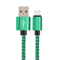 Grosir Harga Rendah 1 M/2 M/3 M Kabel Data USB Kabel Pengisian USB untuk Tipe C