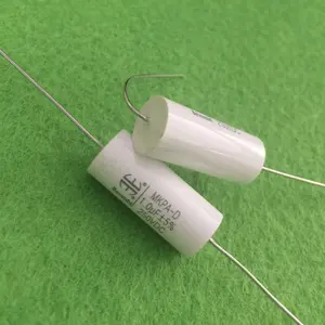 1uf 2.2uf 400V CBB20 MPA MKP轴向聚丙烯薄膜电容器，用于音频交叉//