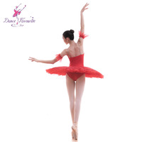 Robe tutu pour filles et femmes, costume de danse pour ballet professionnel rouge, vente en gros, BLL050, nouvelle collection