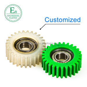 OEM moldeado por inyección PA1010 NYLATRONGSM nailon helicoidal engranaje de plástico - Product Image 3