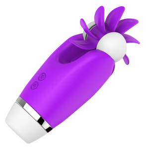 Вибратор для облизывания языка ротационный оральный сосок Стимулятор клитора вагинальный мастурбатор секс-товары для женщин - Product Image 4