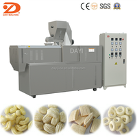 Machine de fabrication automatique de snacks flocons de céréales prix d'usine en Chine ligne de production de maïs par extrusion continue