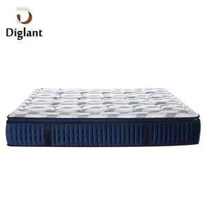 D08 Diglant Gomma Piuma di Memoria Gel Ultime Doppio <span class=keywords><strong>Lattice</strong></span> Naturale Singolo Letto In Tessuto Pieghevole King Size <span class=keywords><strong>Materasso</strong></span> a Molle Insacchettate - Product Image 4