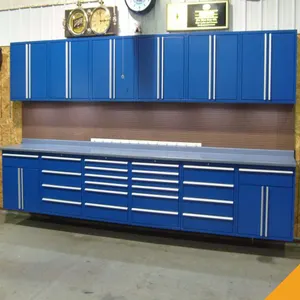 Multifunctional Portable Industry Metal Lab Work Bench With Drawers