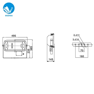 Projecteur marin extérieur étanche en acier inoxydable halogène <span class=keywords><strong>TG4</strong></span> IP67 250w 400w 1000w 2000w E40 - Product Image 2