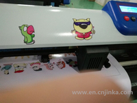 JINNKA GC-721ABJ Stapmotoren Laserpositionerings Vinyl Sticker Contour Snijplotter Machine 630mm Snijbreedte USB Interface