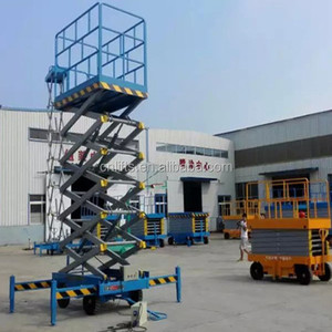 Elevador de tijera montado en remolque/elevador eléctrico móvil de <span class=keywords><strong>10m</strong></span> - Product Image 1