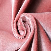 Usine Polyester Microfibre Italie Velours Brillant Rideau/Canapé Tissu Turquie/Maroc/Egypte