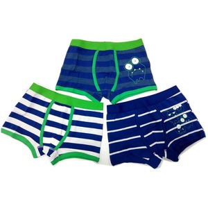 100% Cotton 3-Pack Kid <strong>Boys</strong> <strong>Model</strong> <strong>Underwear</strong> Exposed-Waistband Boxers Stripes Boxer Shorts <strong>Underwear</strong> - Product Image 1