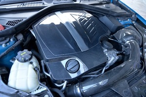 Couvercle de <span class=keywords><strong>moteur</strong></span> en Fiber de <span class=keywords><strong>carbone</strong></span> pour <span class=keywords><strong>BMW</strong></span>, couverture complète pour voiture F87 <span class=keywords><strong>M2</strong></span> coupé 2016 — 2019 - Product Image 5