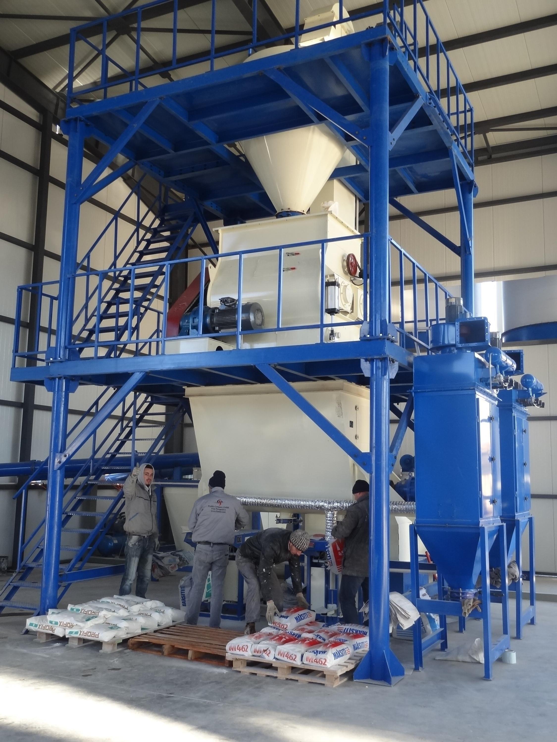 3-4t/h Durable Dry Mix Plant Sand And Cement Mixer
