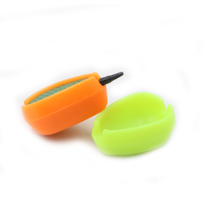 Stocks de gros d'usine Moule de pêche au carpe en TPE souple pour méthode inline et feeder plat, 65*42*27mm Orange fluorescent, Chartreuse - Product Image 3