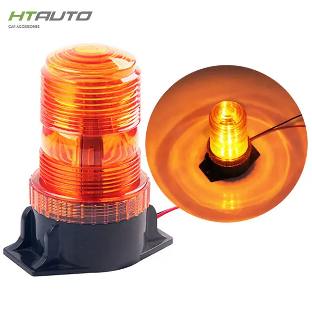 HTAUTO Ambra Luce Stroboscopica Di Emergenza Del Veicolo Luce di Alta Qualità di Rotazione Led Faro di Luce