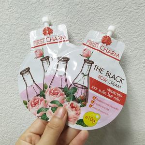 Mylar-bolsa de papel de aluminio con forma personalizada, 10g, 30g, 10ml, 30ml, bolsita de embalaje para crema cosmética con boquilla - Product Image 4