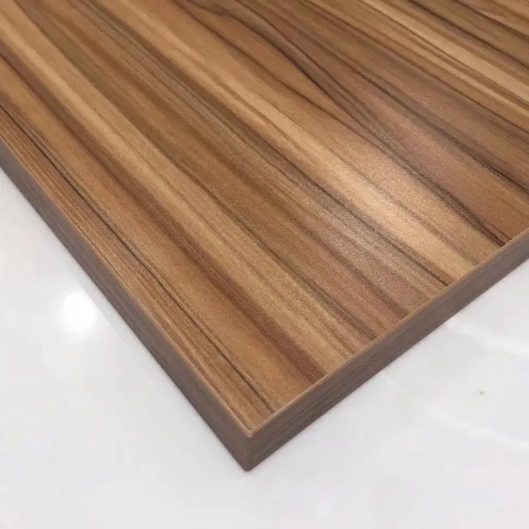 1220x2440mm wood grain laminated melamine block board in sale