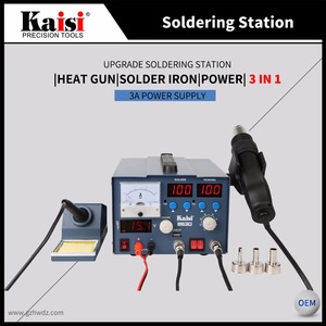 Kit de fer à <span class=keywords><strong>souder</strong></span> bon marché Kaisi 863D Circuit Board outils de soudage Station de soudage sans plomb 3 en 1 Station de reprise Bga - Product Image 2