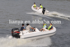 Liya 4.3 <span class=keywords><strong>m</strong></span>/ 14 pieds rib <span class=keywords><strong>bateau</strong></span> gonflable <span class=keywords><strong>7</strong></span> personnes 40hp moteur hors-bord - Product Image 6