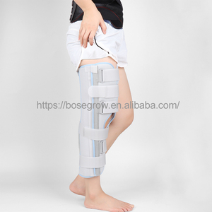 Joelheira ajustável ce, para acl ligamento respingo ortopédica joelheira imobilizador - Product Image 2