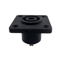 Connecteur audio XLR 4 broches femelle pour montage sur panneau