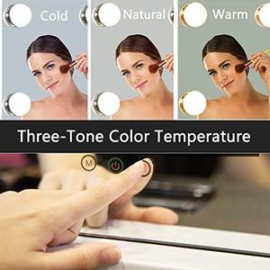 Makeup <strong>Vanity</strong> <strong>Mirror</strong> <strong>Lights</strong> Makeup <strong>Mirror</strong> with Adjustable LED Bulbs Smart Touch Switch <strong>Light</strong> <strong>Mirror</strong> - Product Image 3